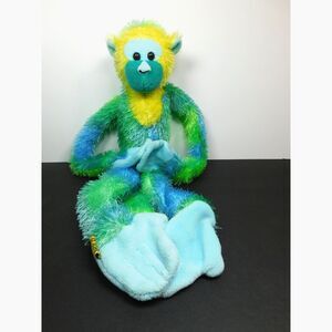 Wild Republic Monkey Plush Toy Hugger Hanging Plushie Vintage 2003